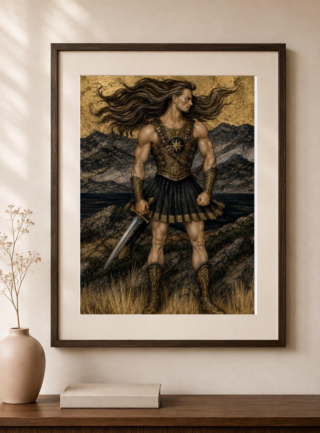 Celtic Warrior Art Print